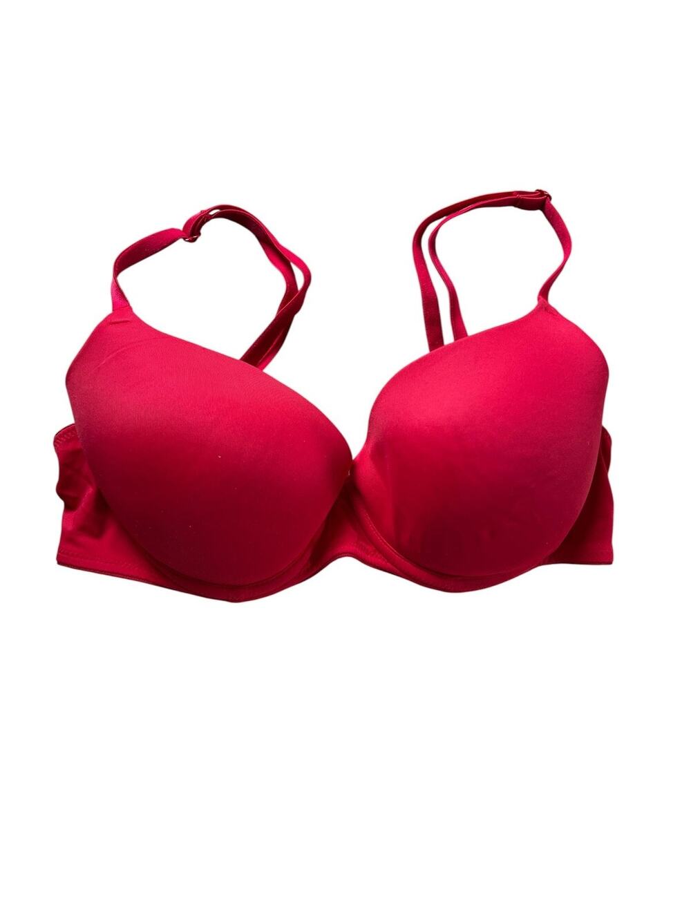 PINK Victoria's Secret Bra Womens 34B Hot Pink Padded Underwire T Shirt